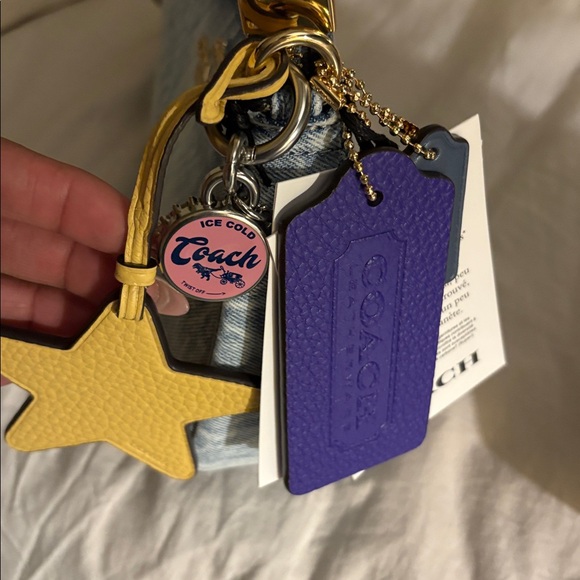 Coach Denim With All Original Charms. authentic - Picture 3 of 9